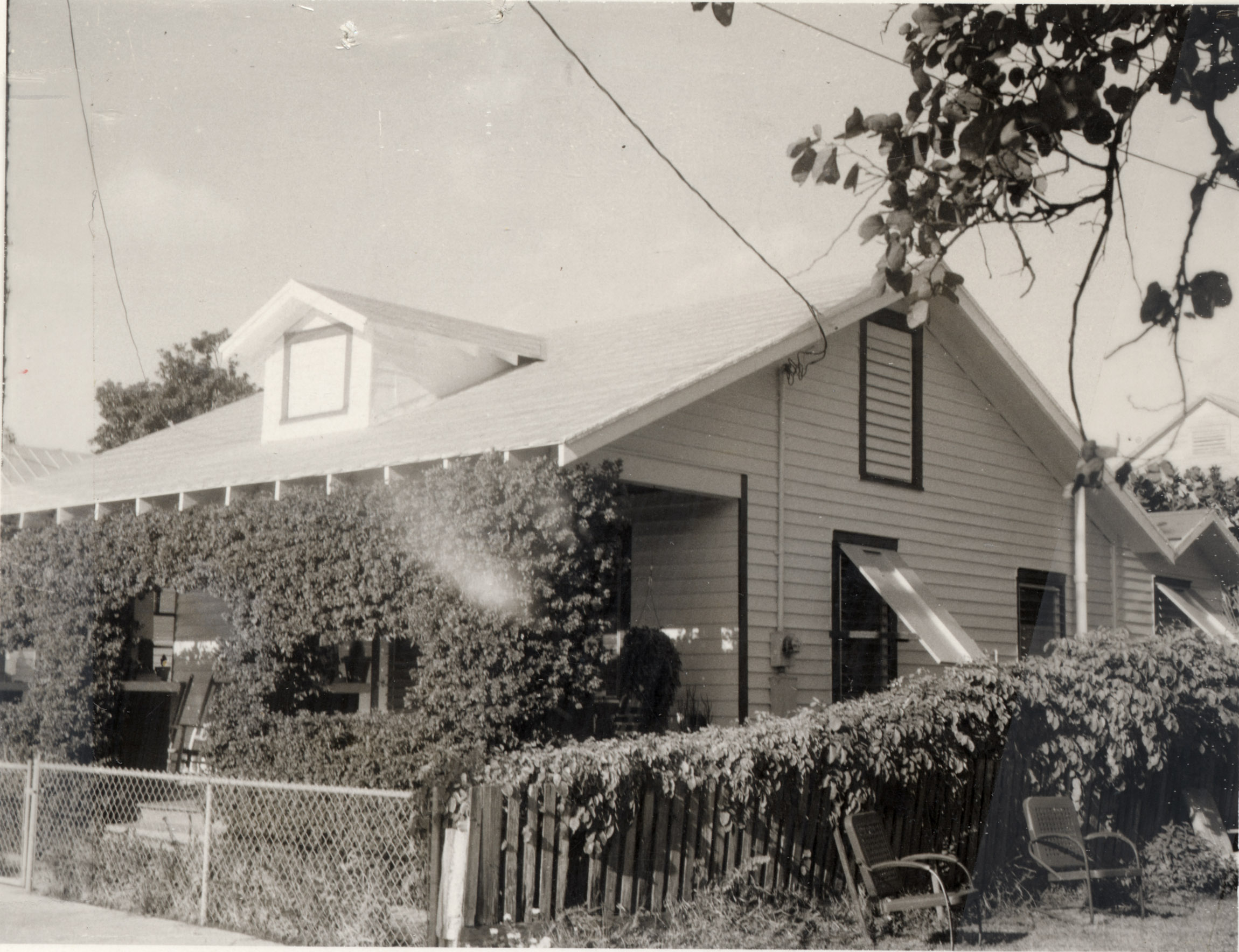 Photo taken by the Property Appraiser's office c1965; 813 Frances St.; built 1920's; Tract 6, Sqr 4, Pt Lot 10 & 11