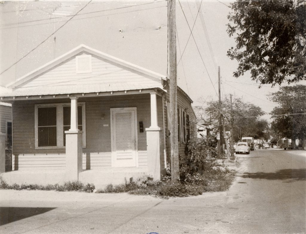 Photo taken by the Property Appraiser's office c1965; 1127 Packer St.; built 1928; Tract 13, Sqr 5, Pt Lot 14